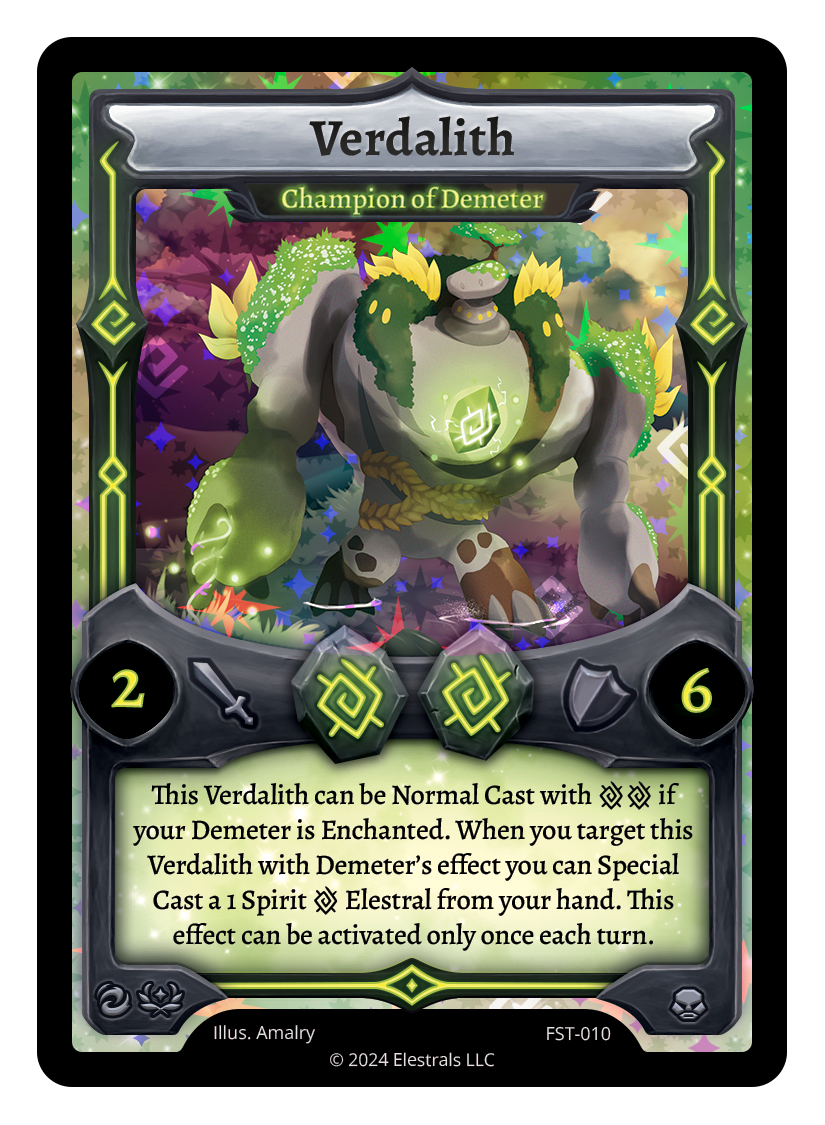 Verdalith - Champion of Demeter - FST-010